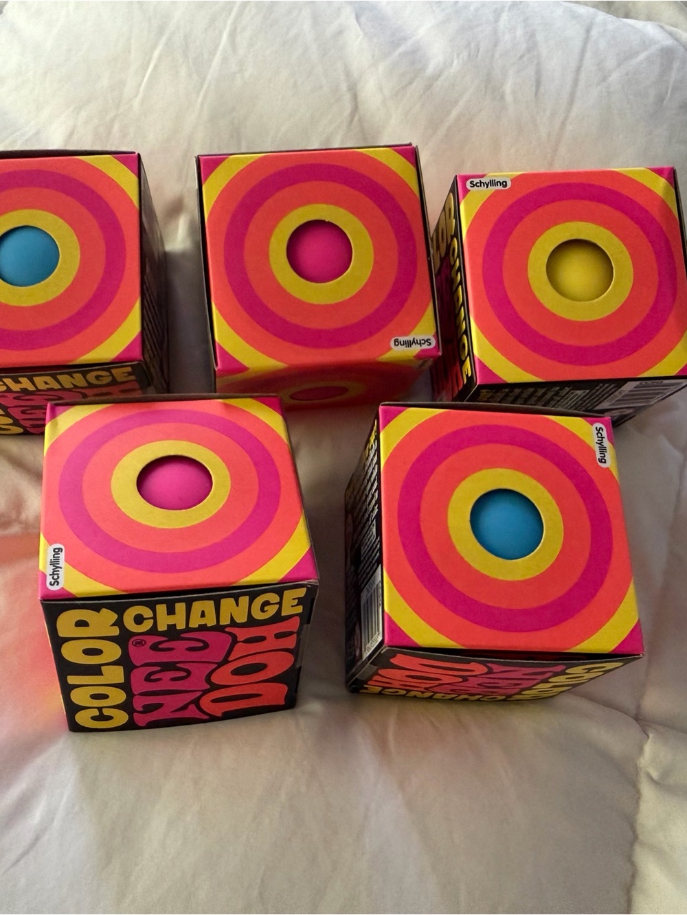 NeeDoh Color Changing - lot of 5